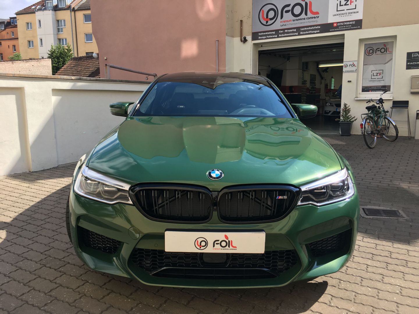 Bmw m5 green